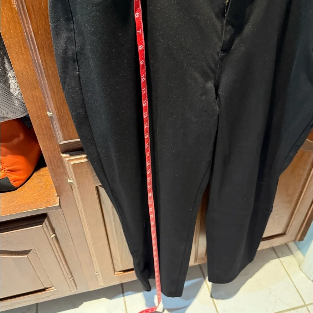 Talbots Black Dress Pants Elegant Full-Length Design 22w - Picture 8 of 10